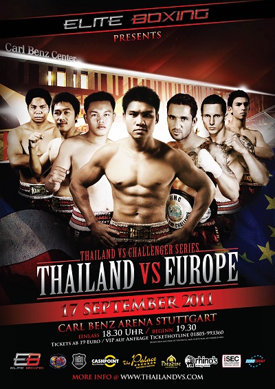 Plakat Thailand vs. Europe